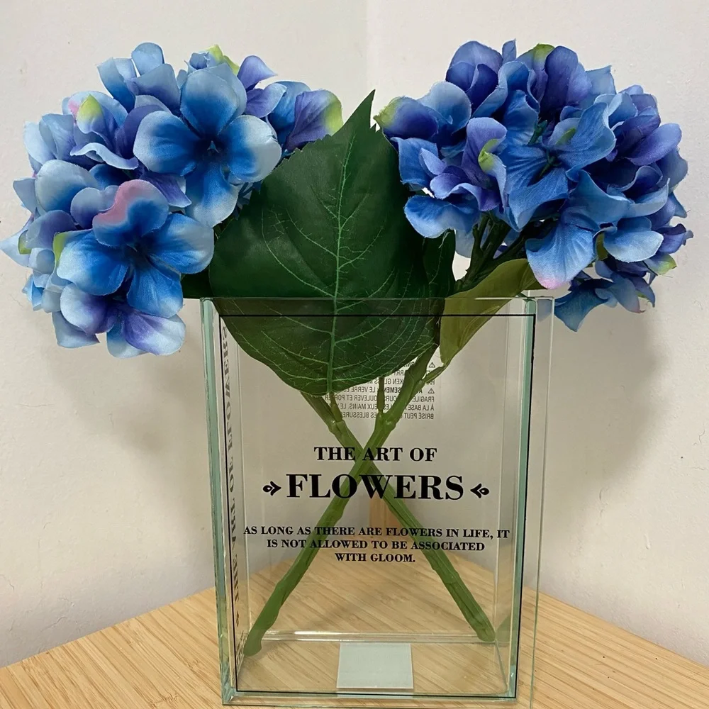 The Art of Flowers Glass Art Piece